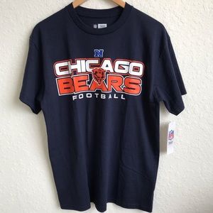 TEAM APPAREL Mens  Bears Navy Blue Tee Shirt M